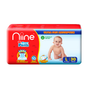 Niine Baby Diaper Large Jumbo 30s