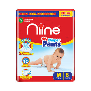 Niine Baby Diaper Medium Mini 8s