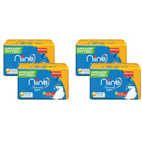 Naturally Soft Regular 18N (Combo of 4)